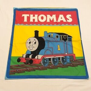 Thomas the Tank Engine Pillowcase Homemade 16.5” x 16” Pillow Case
